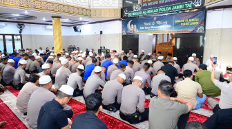Wakapolda Jambi: Jadikan Isra’ Mi’raj sebagai momentum pembinaan spiritual bagi seluruh personel Polri
